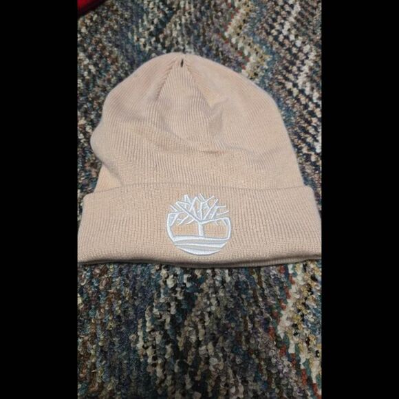 Timberland Tan and Pink Hat - Picture 1 of 1